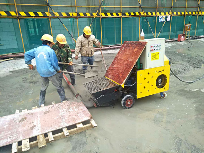 上海二次構造柱泵