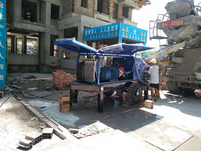 超高壓細石混凝土泵