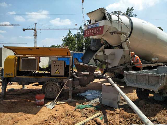 細(xì)石混凝土泵機