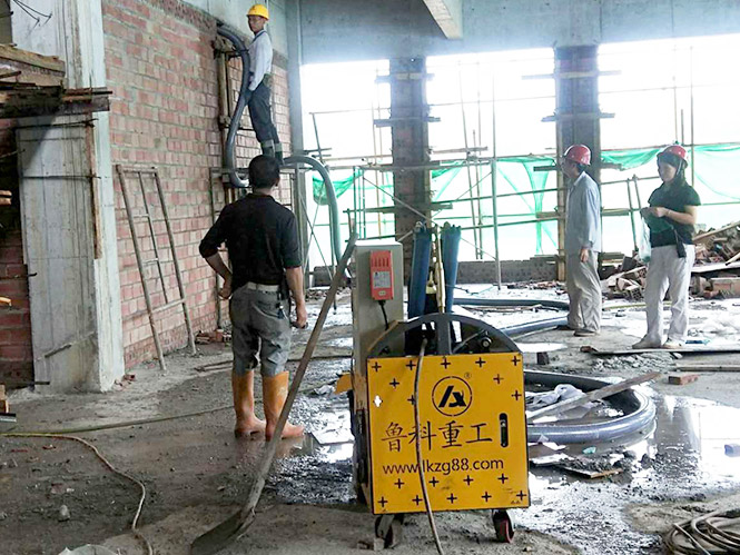 二次結構砼輸送泵廠家合作重慶建工四面山游客集散中心項目 二次結構砼輸送泵廠家合作重慶建工四面山游客集散中心項目