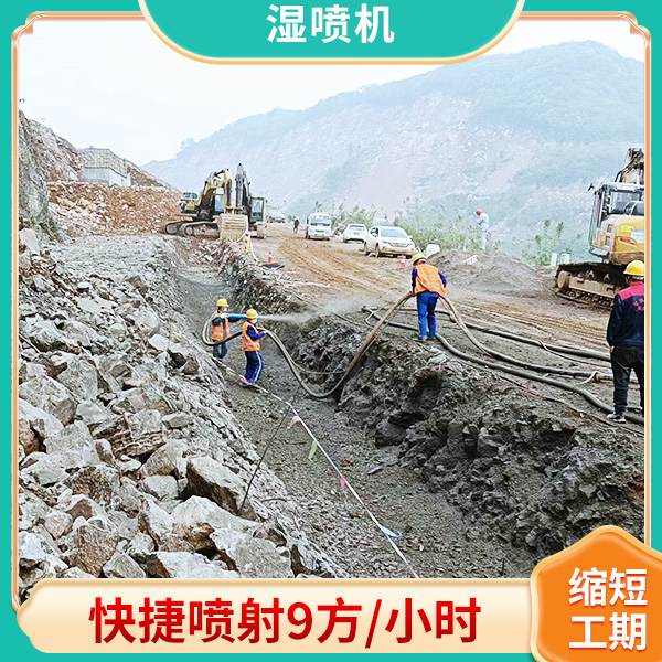 雙噴頭濕噴機(jī)