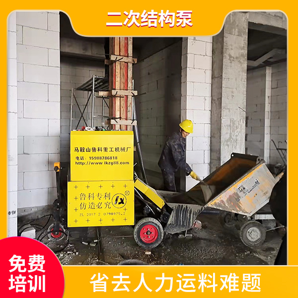 電動(dòng)二次結(jié)構(gòu)輸送泵